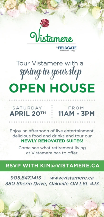 Vistamere Open House
