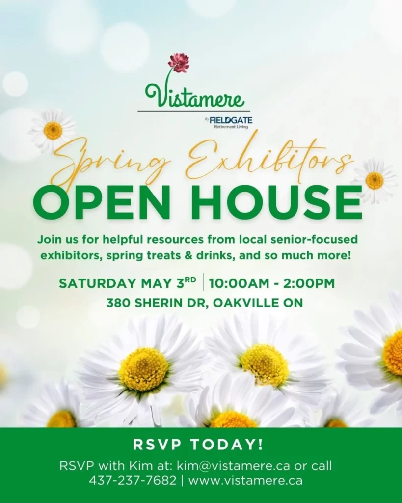 Vistamere Spring Open House